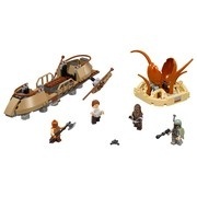 Set 75174-G Desert Skiff Escape, met doos (99% compleet) gebruikt *