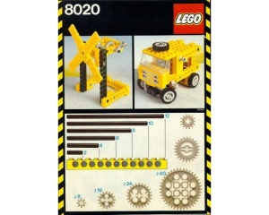 Set 8020-G Building Set, zonder doos gebruikt *
