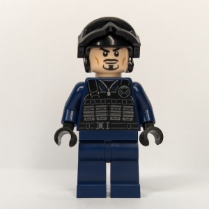 sh0919 Superheroes- SHIELD agent Tony Shark NIEUW *0M0000