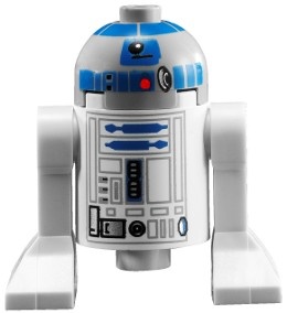 sw0217 Star Wars:R2 D2 grijze top NIEUW *0M0000