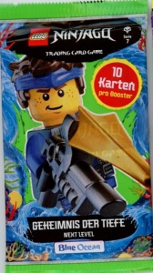 VZ NIN97 Verzamelkaarten: Ninjago Serie 7 GEHEIMNISSE DER TIEFE, pakje van 10 kaarten. NIEUW *