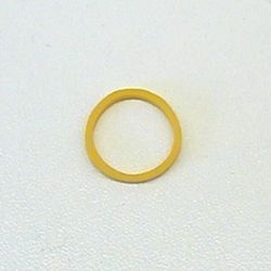 x151-3 Rubber bandje extra dun (2 nops doorsnede) geel NIEUW *0K001 - Img 2