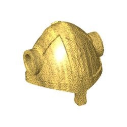 x1533-115 Vikinghelm (zie ook kleine horens) goud, parel NIEUW *0L0000