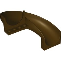 11267-120 Glijbaan 6x12x8 (let op: pakketzending!) bruin, donker NIEUW *5D0000