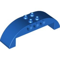11290-7 Dakpan gebogen 2x8x2 (oa vliegtuig cabine) blauw NIEUW *1L000