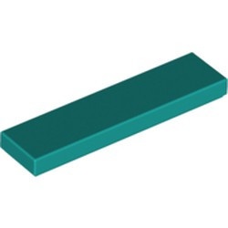 2431-39 Tegel 1x4 turquoise, donker NIEUW *1B113