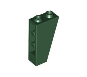 2449-80 Omgekeerde dakpan 75 graden 2x1x3 groen, donker NIEUW *1B244