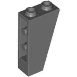 2449-85 Omgekeerde dakpan 75 graden 2x1x3 grijs, donker (blauwachtig) NIEUW *1B244