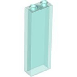 2454-15 Steen 1x2x5 transparant lichtblauw NIEUW *5K0000