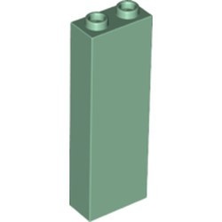 2454-48 Steen 1x2x5 groen, zandkleurig NIEUW *5K0000