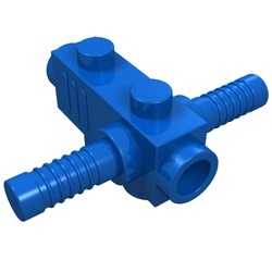 2516-7G Zaaghouder blauw gebruikt *1E015
