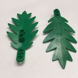 2518-6G Palmboom blad groot groen gebruikt *4D000
