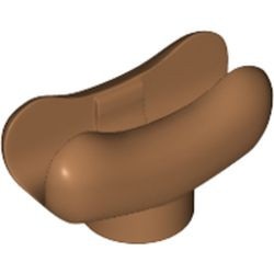 25386-28 Hot Dog broodje caramel, midden NIEUW *0W007