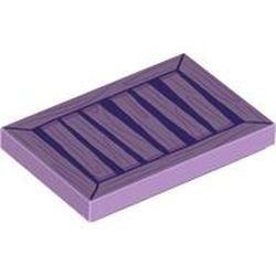 26603pb359-154 Tegel 2x3 met houten planken lavender, licht NIEUW *1L120
