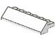2875-1G Dakpan 45 graden 2x6x2/3 wit gebruikt *1D022
