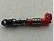 2909c02-5G Technic Schokbreker 9.5L, harde veer rood gebruikt *