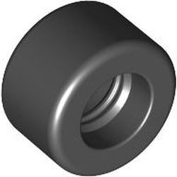 30028-11G Band 14x9mm glad zwart gebruikt *5W000