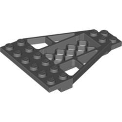 30036-85G Wig, Plaat 8 x 6 x 2/3 met grill grijs, donker (blauwachtig) gebruikt *3R0000