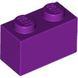3004-24 Steen 1x2 paars NIEUW *