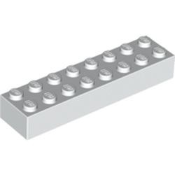 3007-1 Steen 2x8 wit NIEUW *5K0000