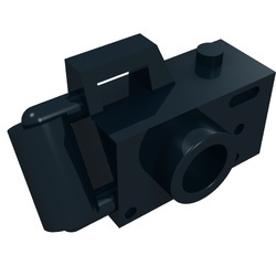 30089-11G Fototoestel zwart gebruikt *1E019