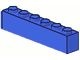 3009-97 Steen 1x6 blauwviolet NIEUW *5K0000