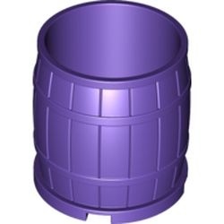 30139-89 Vat groot 4x4x3 1/2 (Alleen verzending per pakketpost) paars, donker NIEUW *5K000