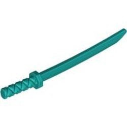 30173-39G Ninja zwaard/Square Guard zwaard turquoise, donker NIEUW *0L0000