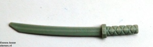 30173-86 Ninja zwaard/Square Guard zwaard grijs, licht (blauwachtig) NIEUW *0L0000