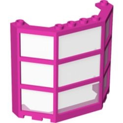 30185c04-47 Erker 3x8x6, roze, donker NIEUW *