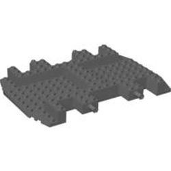30295-10G Bodemplaat 12x18x1 1/3 donker, grijs (klassiek) gebruikt *