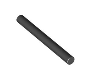 30374-11 Paal lengte 4 noppen zwart NIEUW *1B055