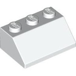 3038-1B BULK: 20x 'Dakpan 45 graden 3x2 wit NIEUW *1B152
