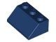 3038-63 Dakpan 45 graden 3x2 blauw, donker NIEUW *1B151