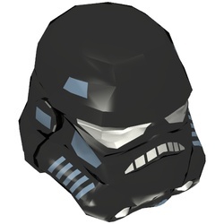 30408px5-11 Helm SW Stormtrooper, Shadow Trooper zwart NIEUW *0L0000