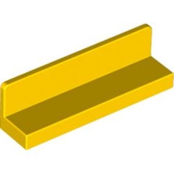 30413-3G Paneel 1x4x1 (bankje lang) geel gebruikt *1B395