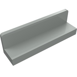 30413-9 Paneel 1x4x1 (bankje lang) lichtgrijs (klassiek) NIEUW *1B021