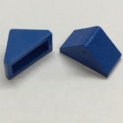 3044a-7 DakNOK 45 graden 1x2 ZONDER bodempin of bodemhouder blauw NIEUW *1L183