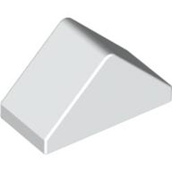 3044c-1 DakNOK 45 graden 1x2 met bodemHOUDER wit NIEUW *1L183