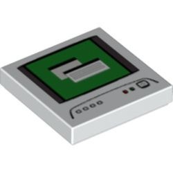 3068bpb0381-1G Tegel 2x2 Computer Monitor wit gebruikt *5T05-10