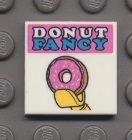 3068bpb0842-1 Tegel 2x2 DONUT FANCY wit NIEUW *