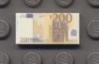 3069b-CUS006 Tegel 1x2 Eurobiljet 200 Euro wit NIEUW *