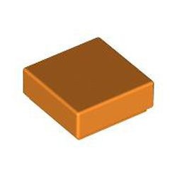 3070b-4G Tegel 1x1 oranje gebruikt *1B338