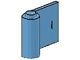3188-42 Deur 1x3x2 rechts (dicht) blauw, midden NIEUW *1B273 - Img 2