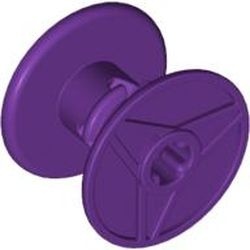 32012-24G Koordhouder 3x2x3 drum met ashouder paars gebruikt *1F006