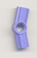 32016-43G Technic, Hoekverbinding gebogen 157,5 graden #3 violet gebruikt *0B004 - Img 2