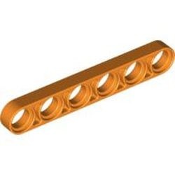 32063-4 Technic, Hefbalk 1x6 dun oranje NIEUW *1D000