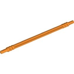 32200-4 Technic, zachte as lengte 12 noppen oranje NIEUW *