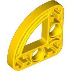 32249-3 Technic, Hefbalk 3x3 L-vormig met kwart elipse (raampje) geel NIEUW *1D000