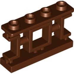 32932-88 Hek- Aziatisch ornament bruin, roodachtig NIEUW *5D006